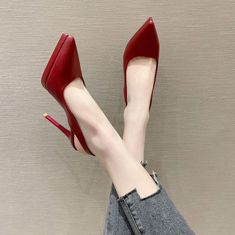 Sandale cu platformă Cristina și tocuri stiletto - Vârf ascuțit elegant