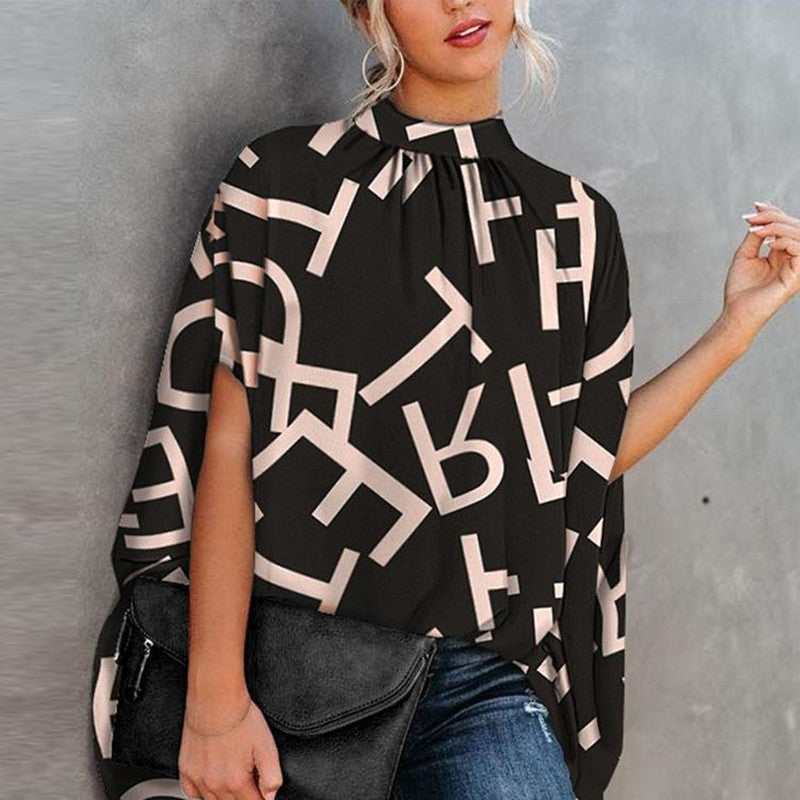 Top Cristina cu croială lejeră și imprimeu - Stil modern Pinterest