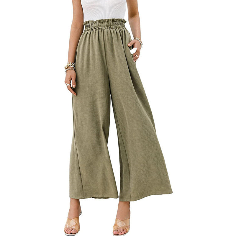 Pantaloni largi Cristina Gore inspirați de Pinterest