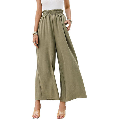 Pantaloni largi Cristina Gore inspirați de Pinterest