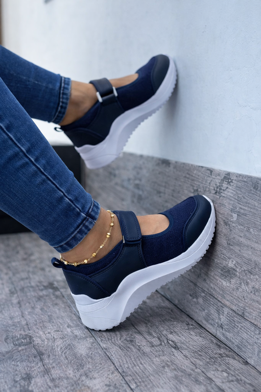 Teniși Cristina din plasă - Mocasini confortabili și respirabili