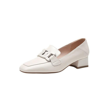 Pantofi cu toc gros și eleganță Cristina Gore
