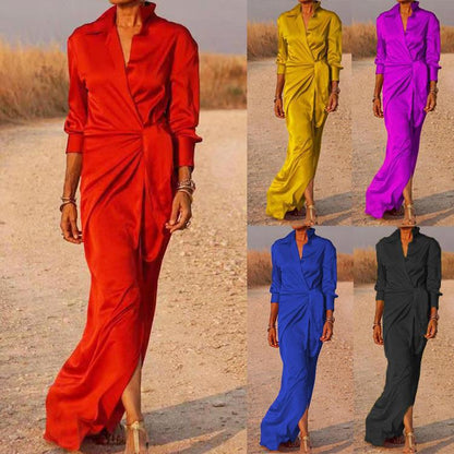 Rochie Cristina cu talie înaltă și șireturi - Detaliu platcă