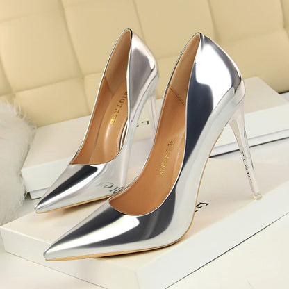 Tocuri stiletto elegante Cristina Gore negre