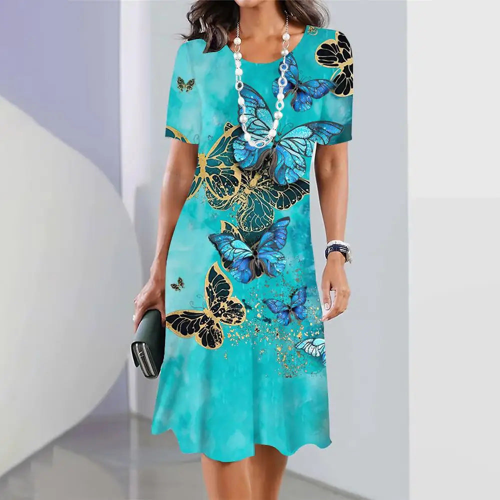 Rochie de vară elegantă pentru mărimi mari de Cristina Gore