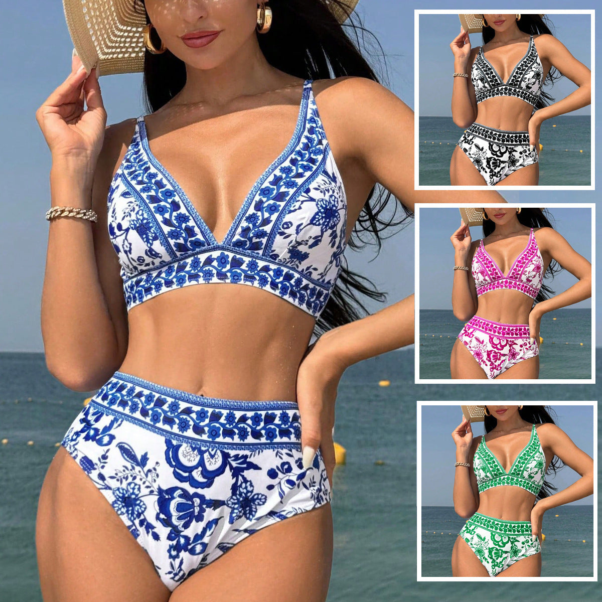 Pinterest-Inspired Cristina Gore High Waist Bikini