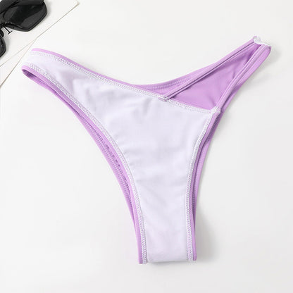 Set bikini elegant cu un singur umăr, de la Cristina Gore