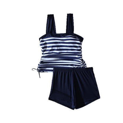 Boxeri bikini cu dungi mărime mare de Cristina Gore