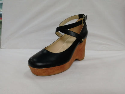 Sandale Cristina cu toc gros - Inspirație platformă