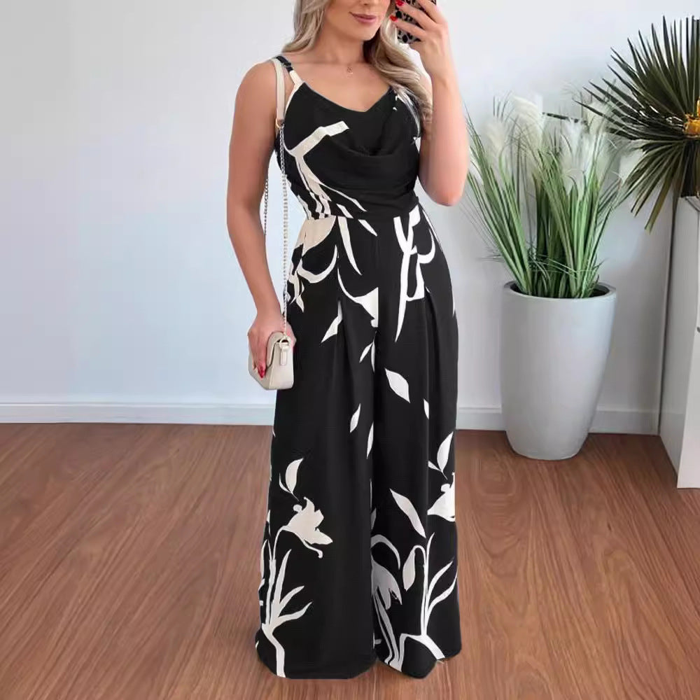 Salopetă elegantă cu croi larg de Cristina Gore