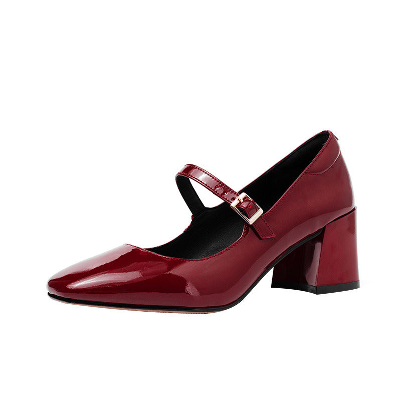 Tocuri elegante din piele lăcuită de Cristina Gore