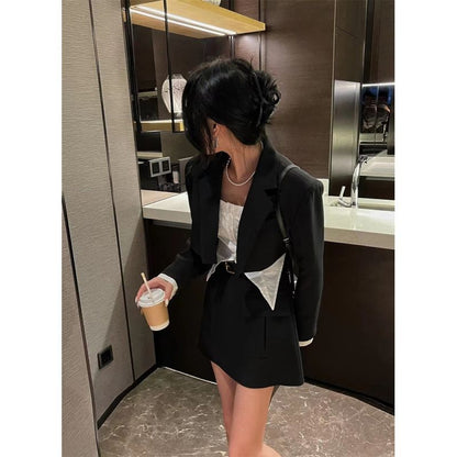 Set fustă și costum Cristina retro slim fit - Artistic chic