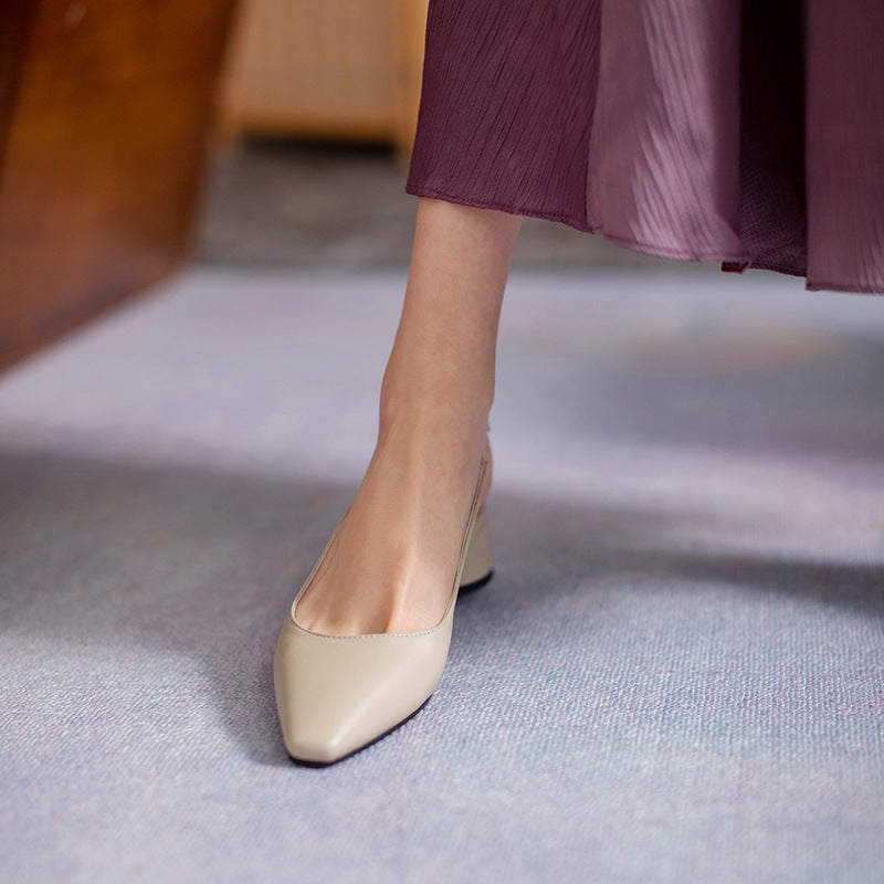 Sandale cu platformă Cristina - Eleganță cu vârful ascuțit