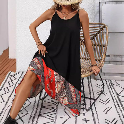 Rochie elegantă cu imprimeu sling de Cristina Gore