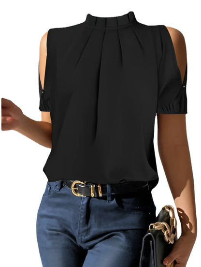 Bluză Cristina cu umerii goi - Stil casual de vară