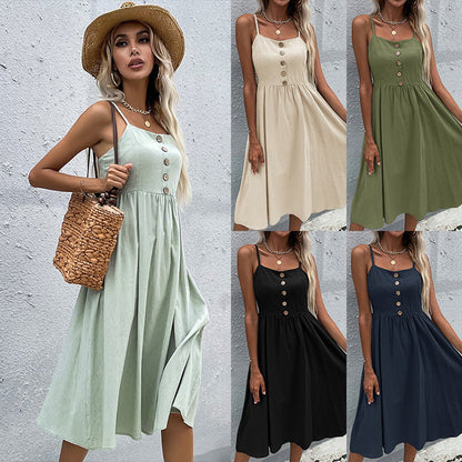 Chic Midi Sundress Cristina Gore Summer Collection