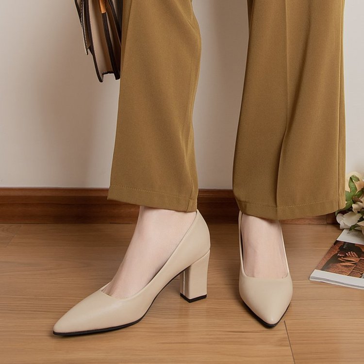Chic Pointed High Heels by Cristina Gore