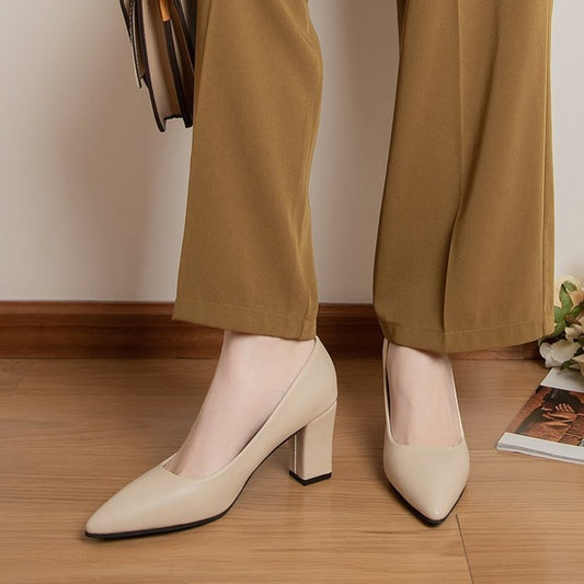 Chic Pointed High Heels by Cristina Gore