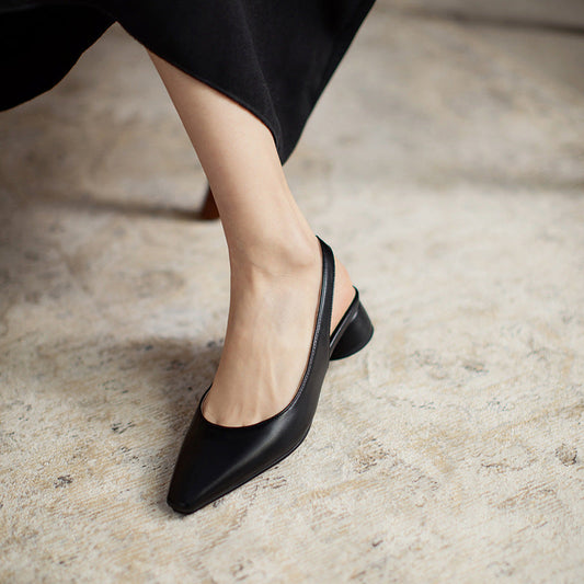 Sandale cu platformă Cristina - Eleganță cu vârful ascuțit