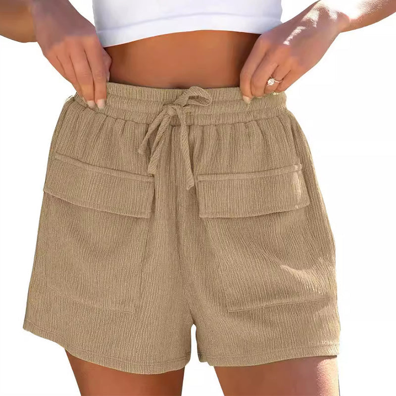 Pantaloni scurți de vară cu șnur Cristina Gore, inspirați de Pinterest