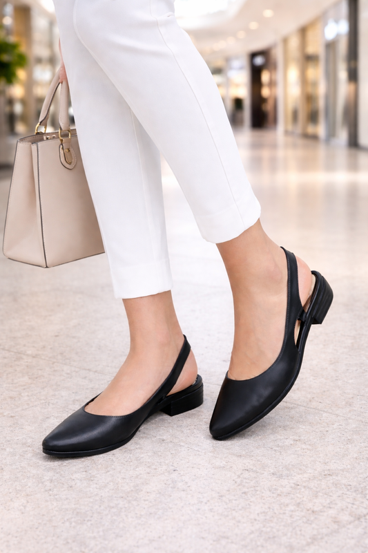 Sandale Cristina cu talpă joasă - Confort modern din PVC