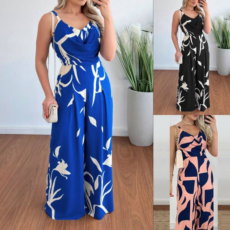 Salopetă elegantă cu croi larg de Cristina Gore
