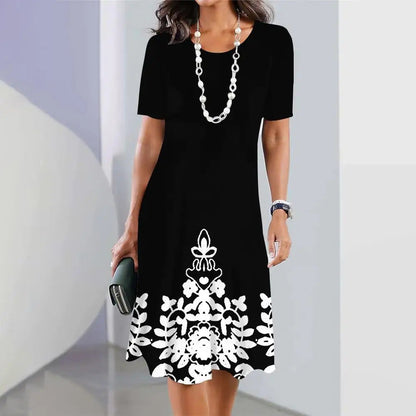 Rochie de vară elegantă pentru mărimi mari de Cristina Gore