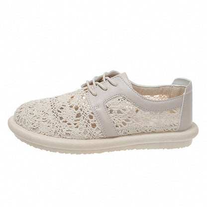 Pantofi sport casual Cristina Gore, respirabili, croșetați