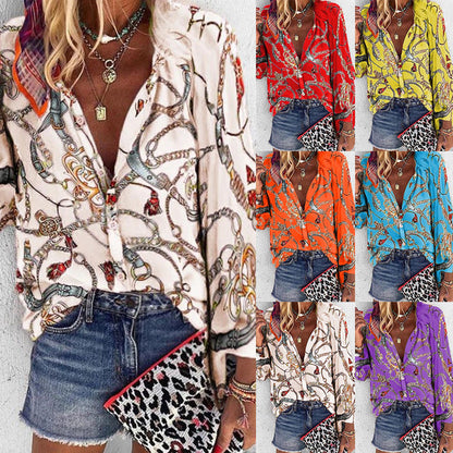 Vibrant Printed Cristina Gore Street Style Shirt