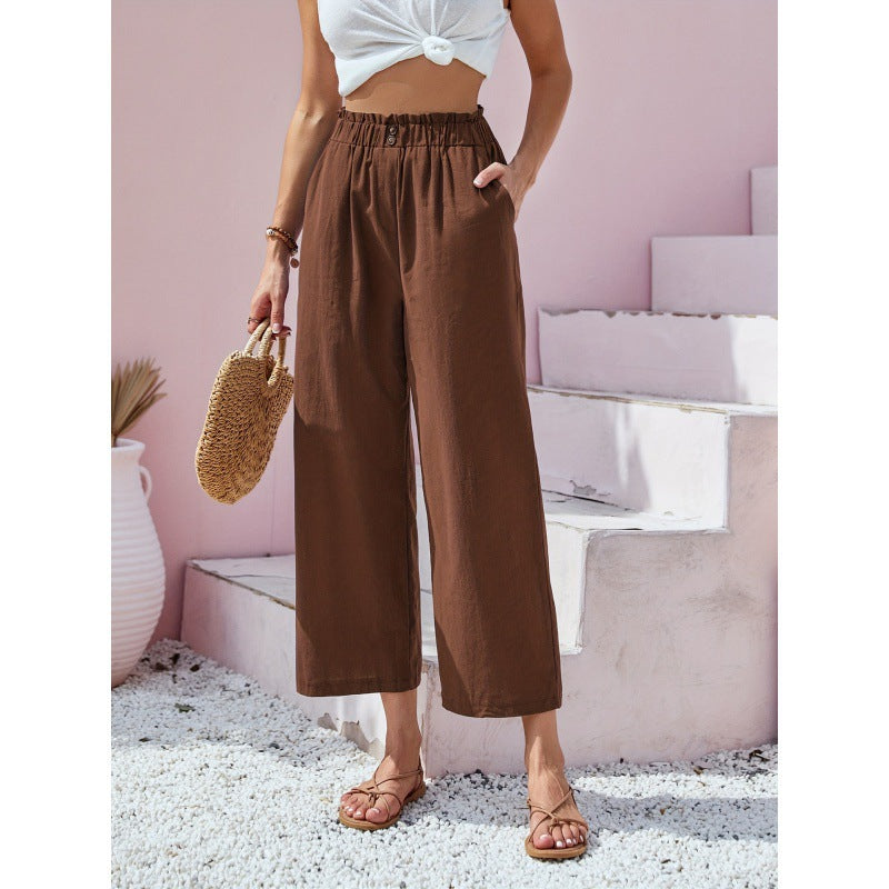 Pantaloni cu talie înaltă inspirați de Pinterest, de la Cristina Gore