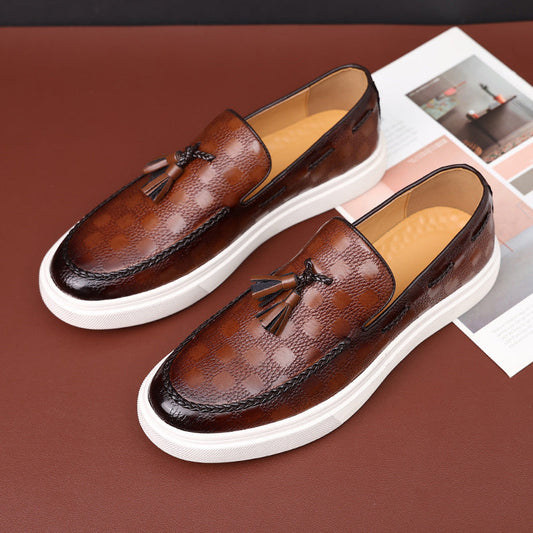 Versatile Cristina Gore Men's Tassel Slip-On Loafers