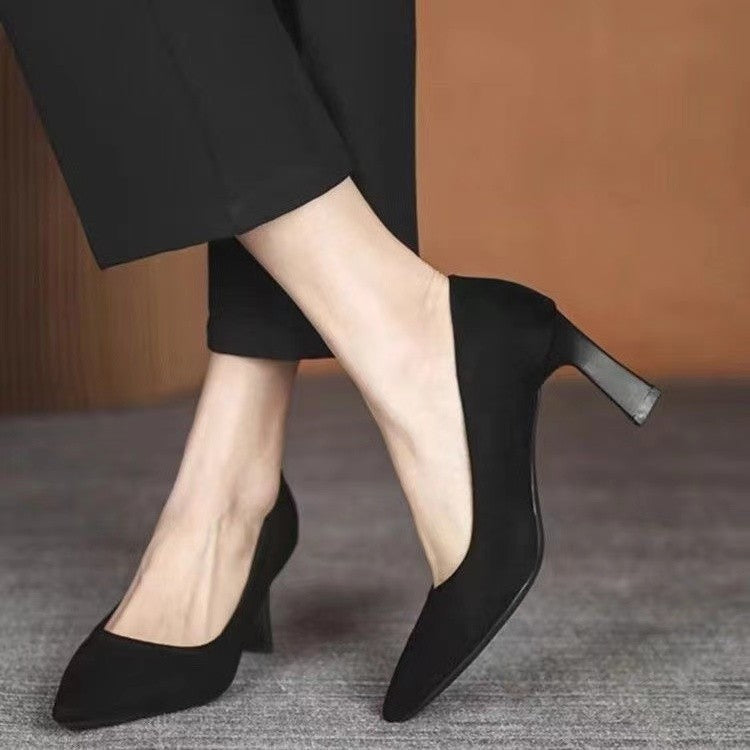 Tocuri stiletto negre elegante de Cristina Gore