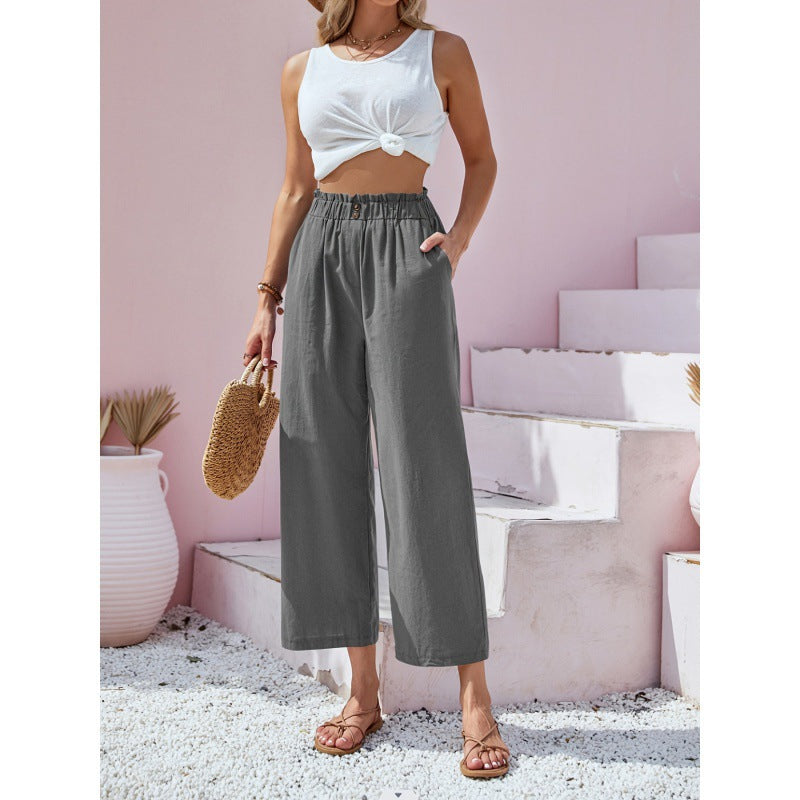 Pantaloni cu talie înaltă inspirați de Pinterest, de la Cristina Gore