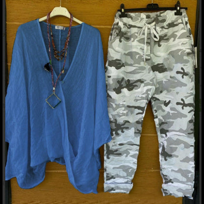 Set camuflaj Cristina - Stil modern și casual