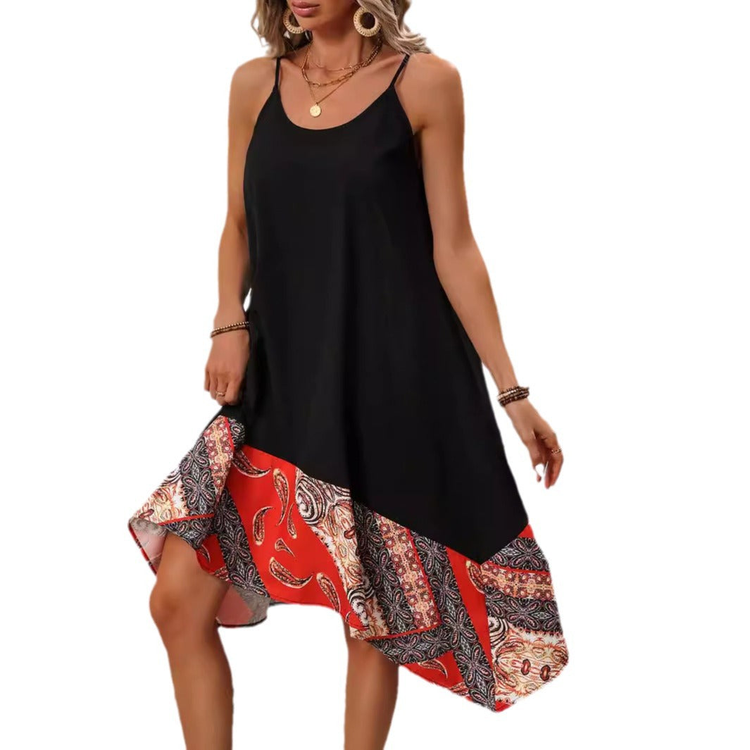 Rochie elegantă cu imprimeu sling de Cristina Gore