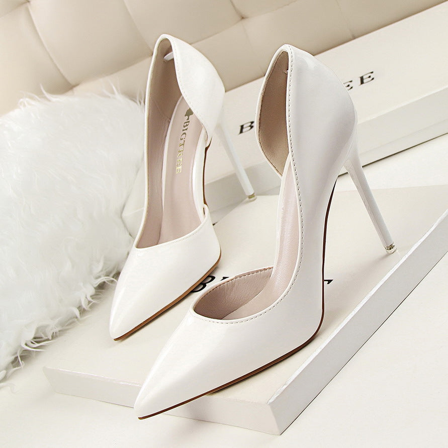 Elegant Cristina Gore Patent Stiletto High Heels