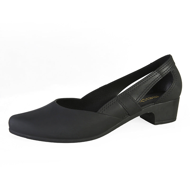 Sandale cu platformă Cristina - Model cu toc mediu în culori bomboane