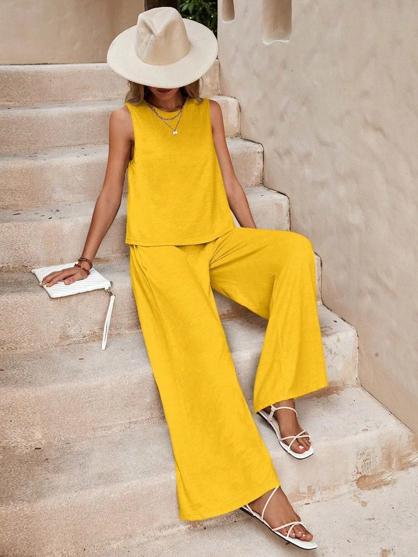 Set elegant de bumbac lejer de Cristina Gore