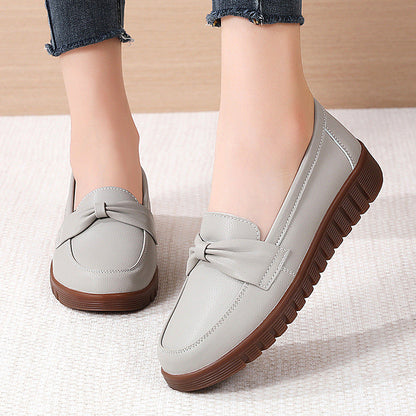 Mocasini din piele plată Elegant Comfort Cristina Gore