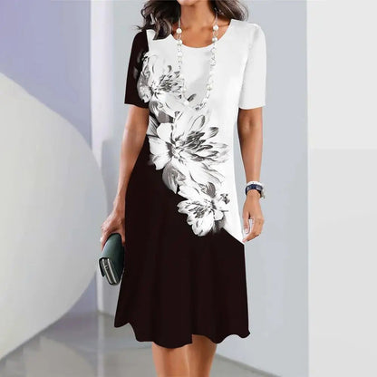 Chic Plus Size Summer Dress by Cristina Gore