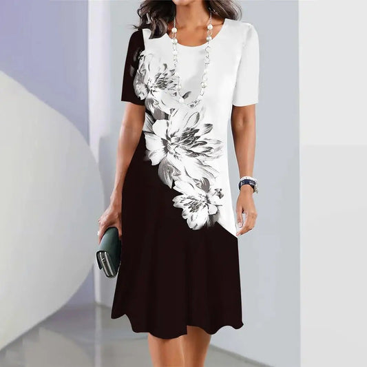 Chic Plus Size Summer Dress by Cristina Gore