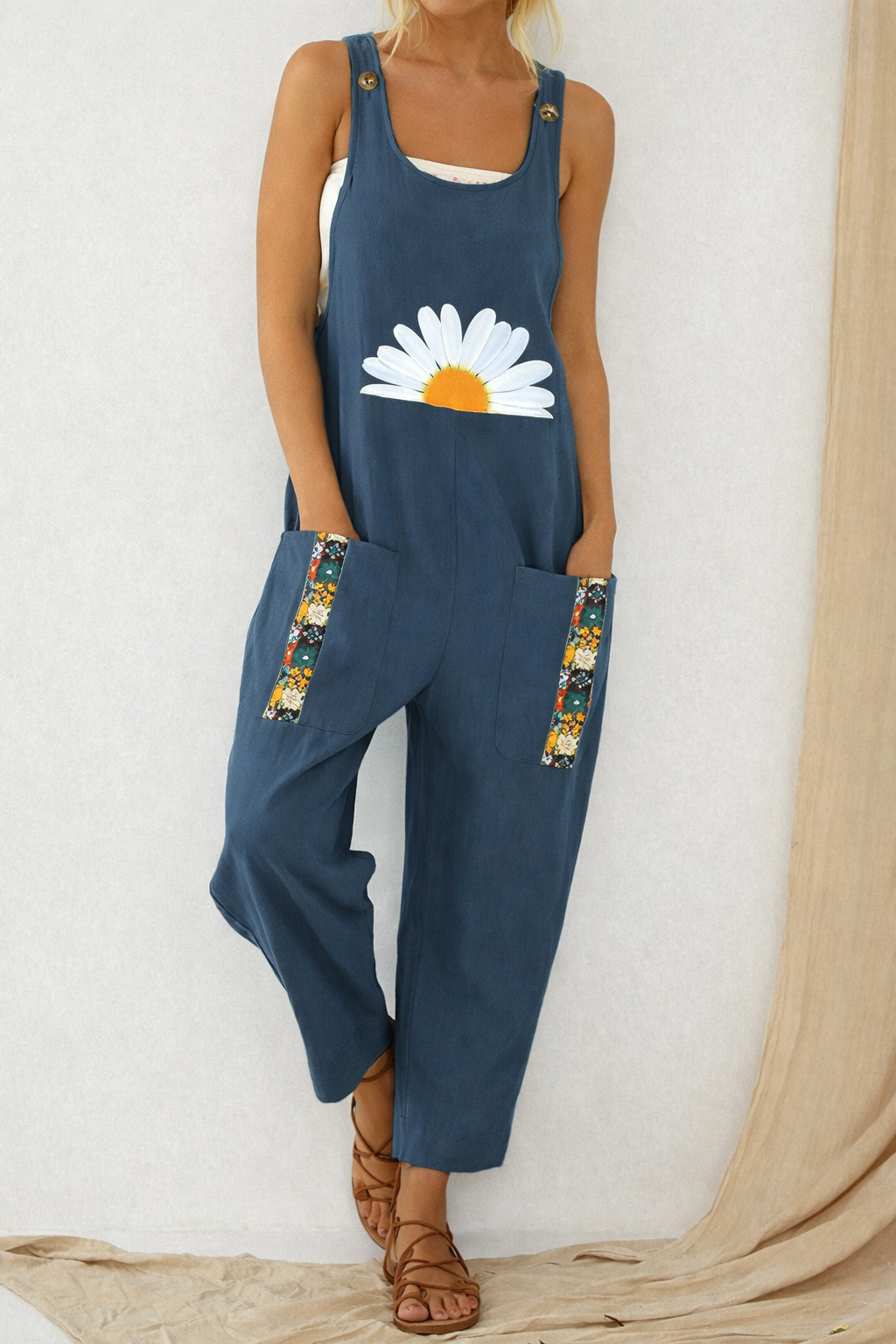 Salopetă vintage Daisy Cristina Gore inspirată de Pinterest