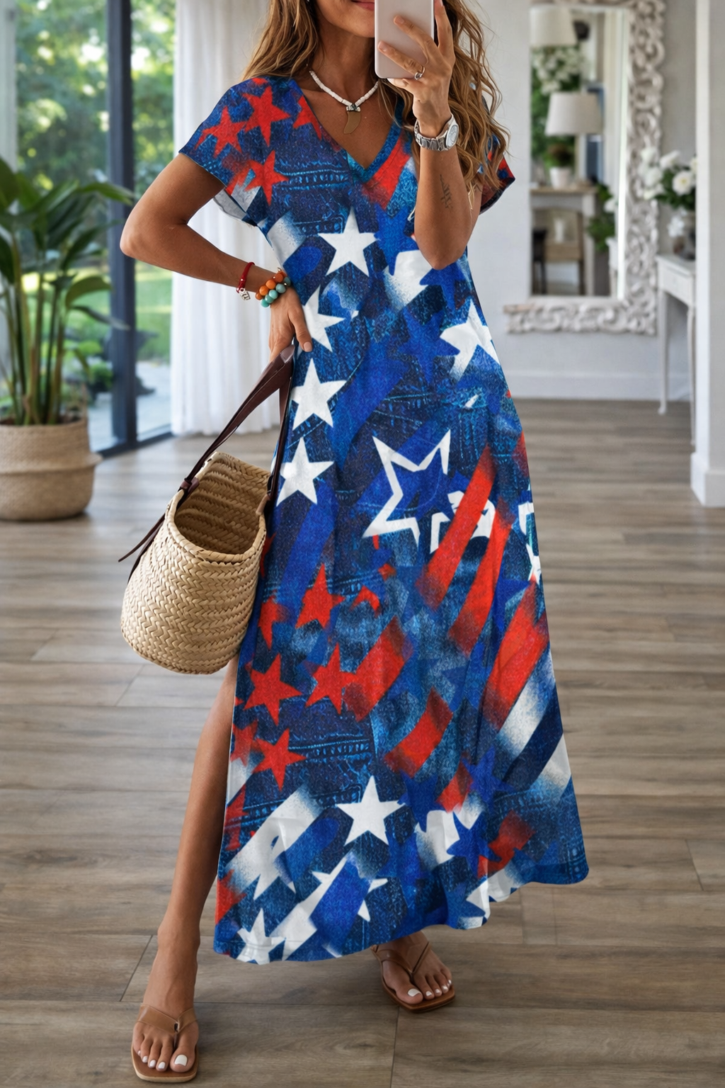Rochie midi elegantă cu imprimeu 3D de Cristina Gore