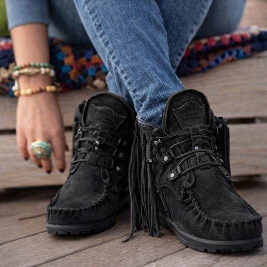 Ghete cu franjuri Cristina - Stil boem Pinterest