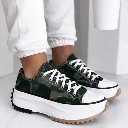 Teniși cu platformă Cristina - Stil îndrăzneț pe Pinterest