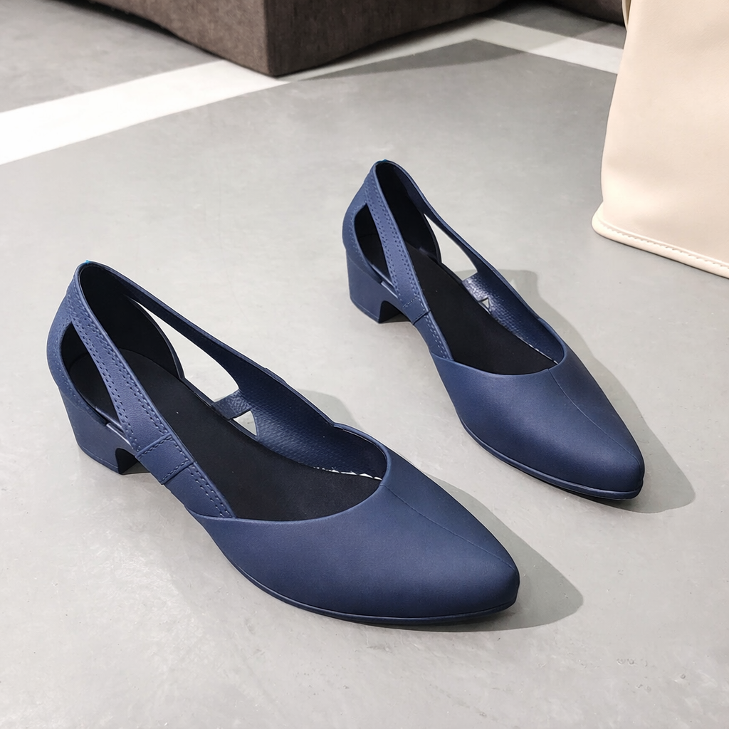 Sandale cu platformă Cristina - Model cu toc mediu în culori bomboane