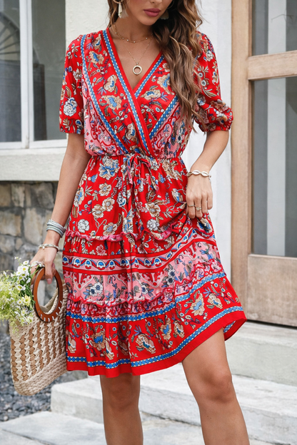 Rochie de vară Cristina Gore cu imprimeu floral