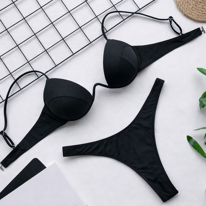 Costum de baie vibrant Cristina Gore Perfect-Fit Bikini