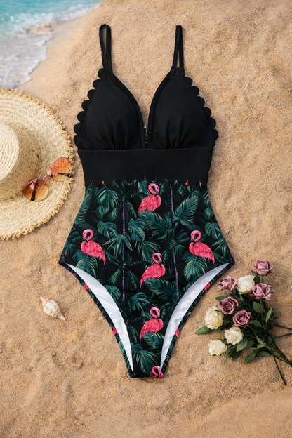 Costume de baie tropicale mărime mare de Cristina Gore