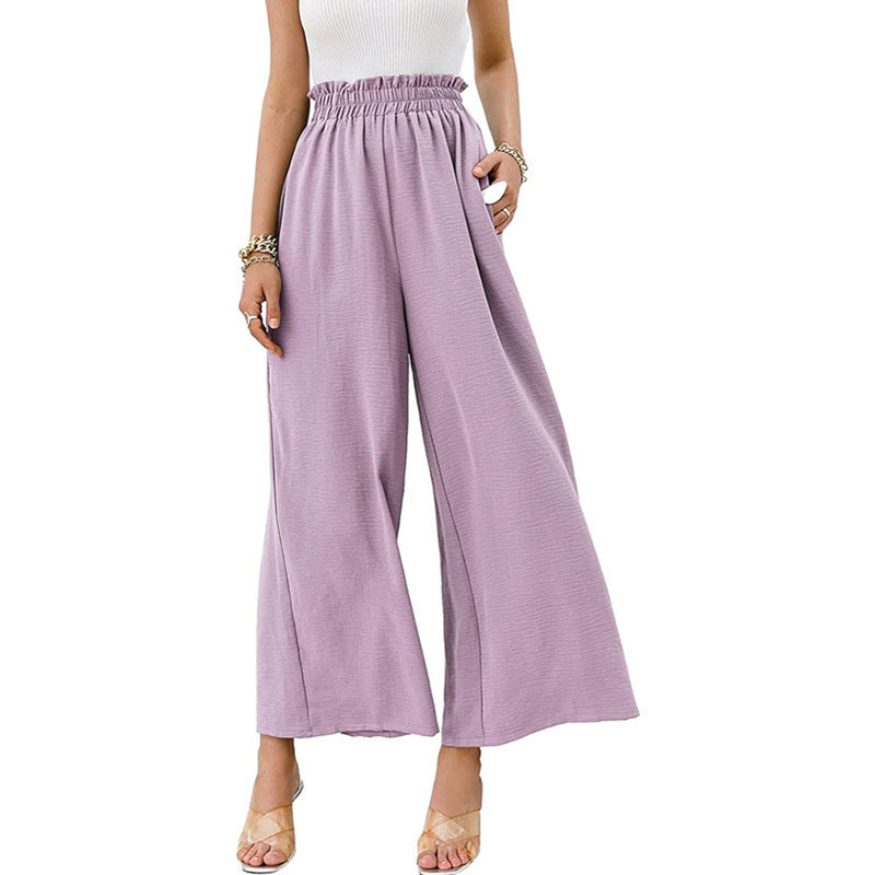 Pantaloni largi Cristina Gore inspirați de Pinterest